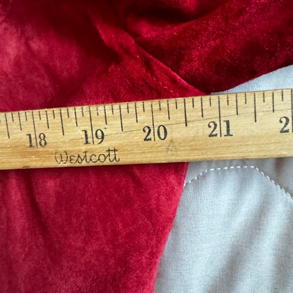 Jessi Lee Red Suede Leather Hip-length Jacket Women’s Size M Vintage Full Zip - Picture 10 of 15